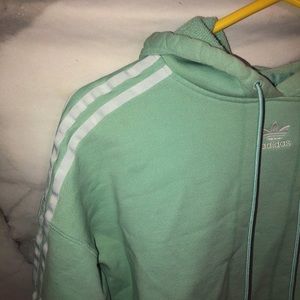 Adidas cropped hoodie